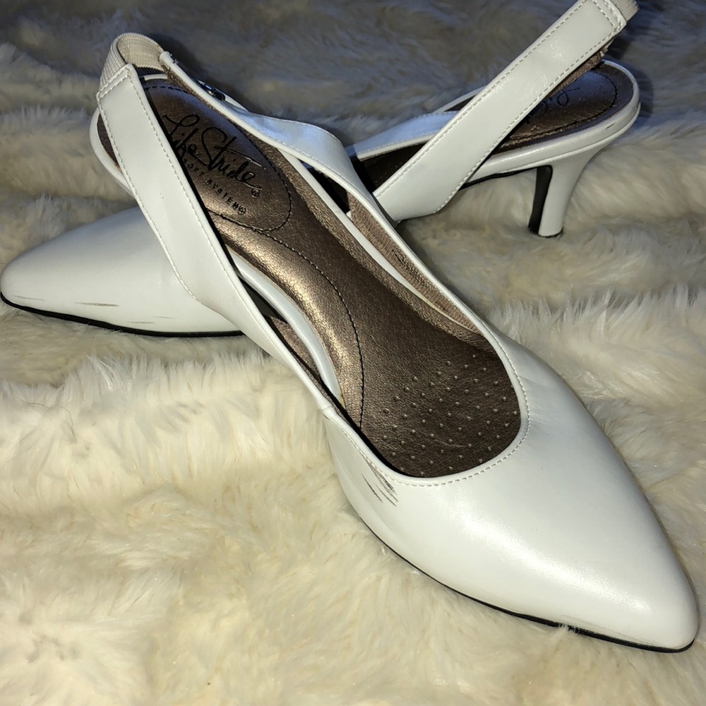 White heels